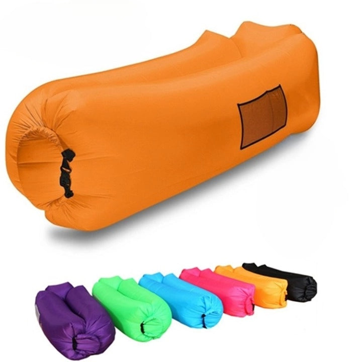 Best Air Lounger Sofa for Camping, Hiking orange