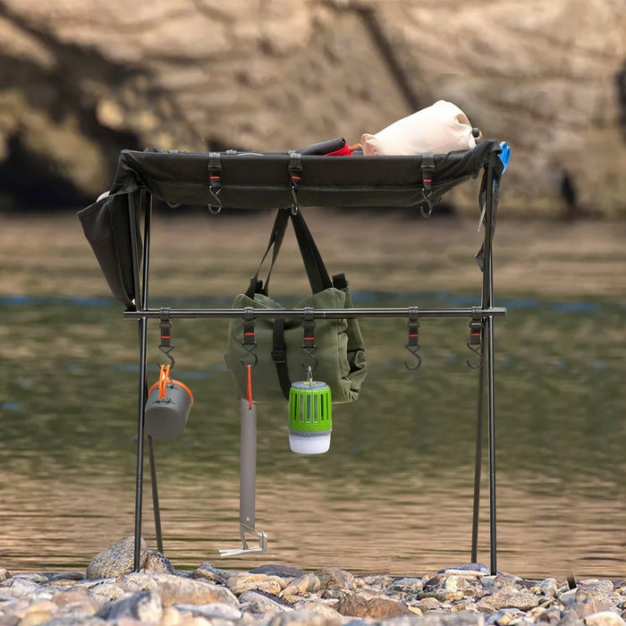 Camping Hanging Rack By the river