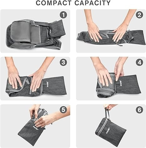 Foldable Shoulder Bag Folding Storage Methods