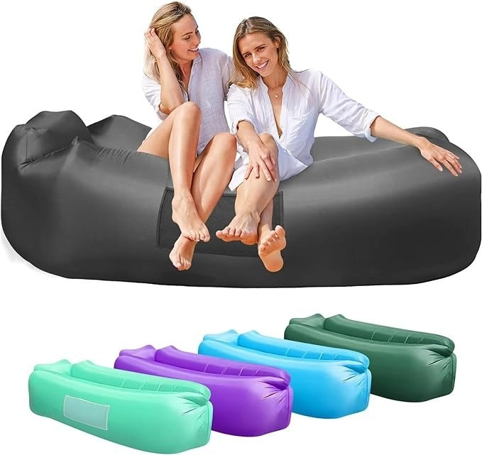 Best Air Lounger Sofa for Camping, Hiking black