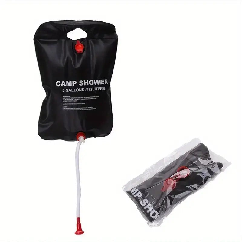 Portable Solar Shower Bag - 20L Capacity for Outdoor Travel