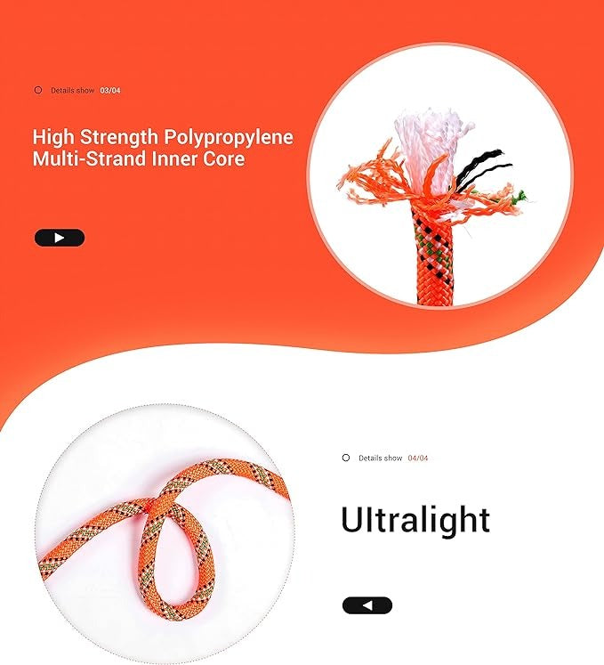 Outdoor Climbing Rope
