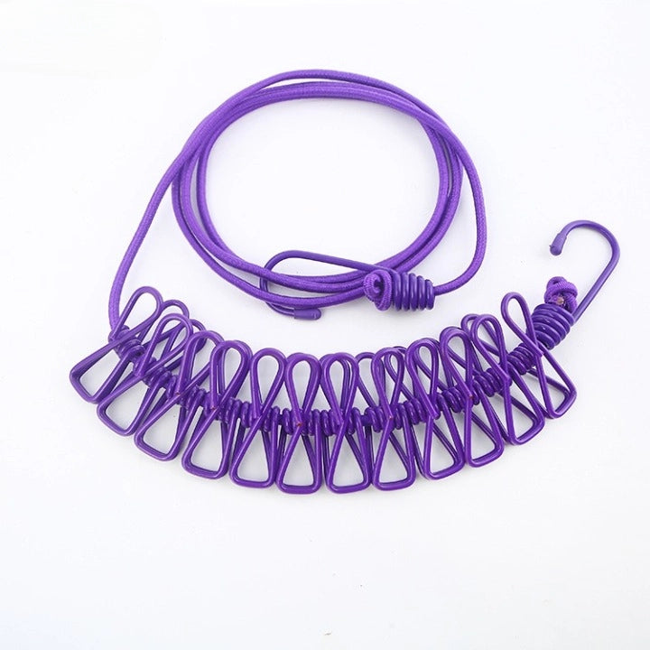 Portable Clothesline for Camping/Backyard/RV
