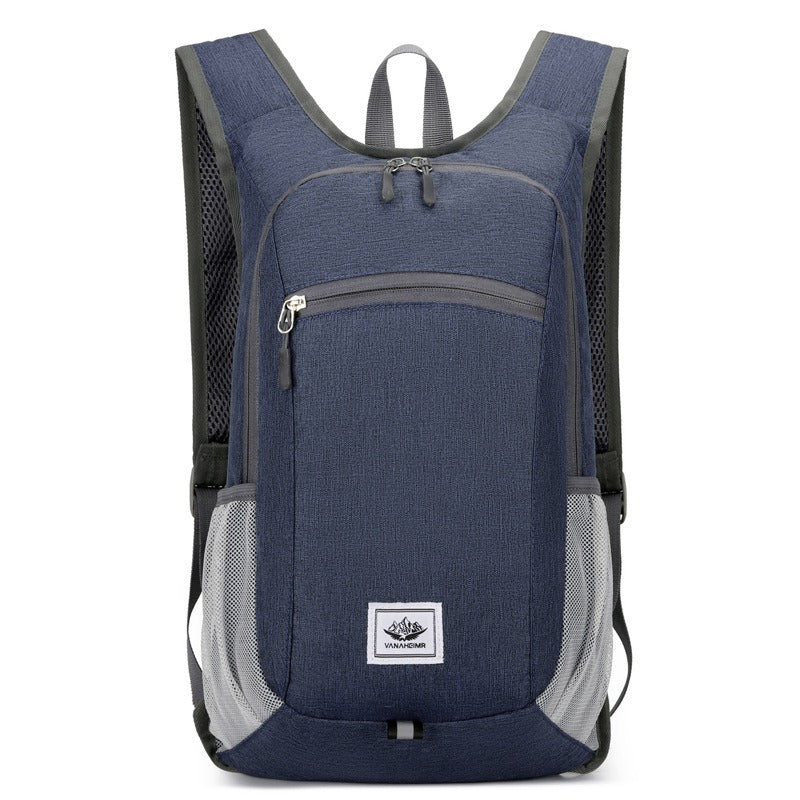 Dark Blue Foldable Shoulder Bag