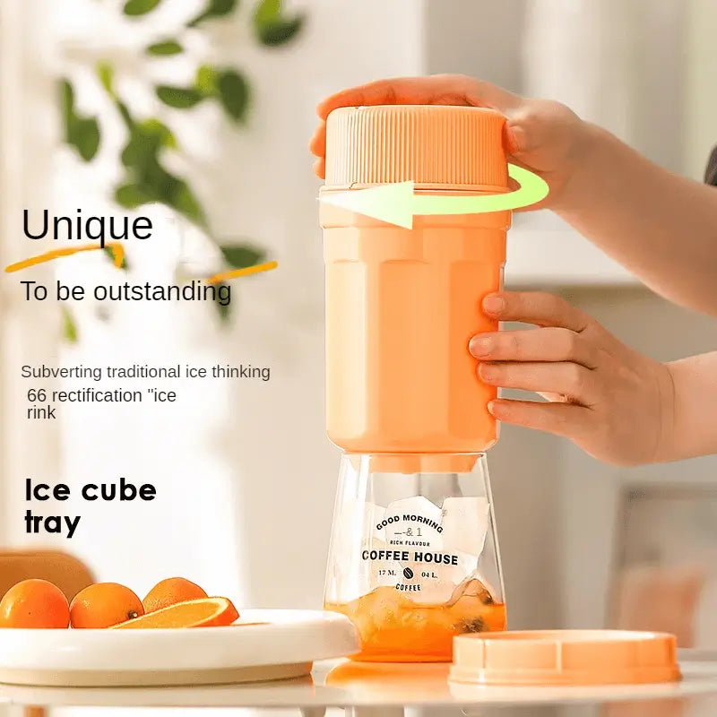 Twist ice cup unique