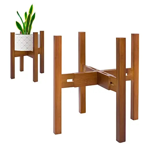 Adjustable Bamboo Plant Stand