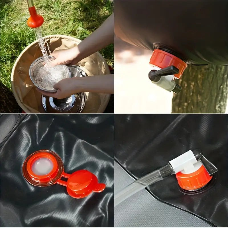 Portable Solar Shower Bag - 20L Capacity for Outdoor Travel