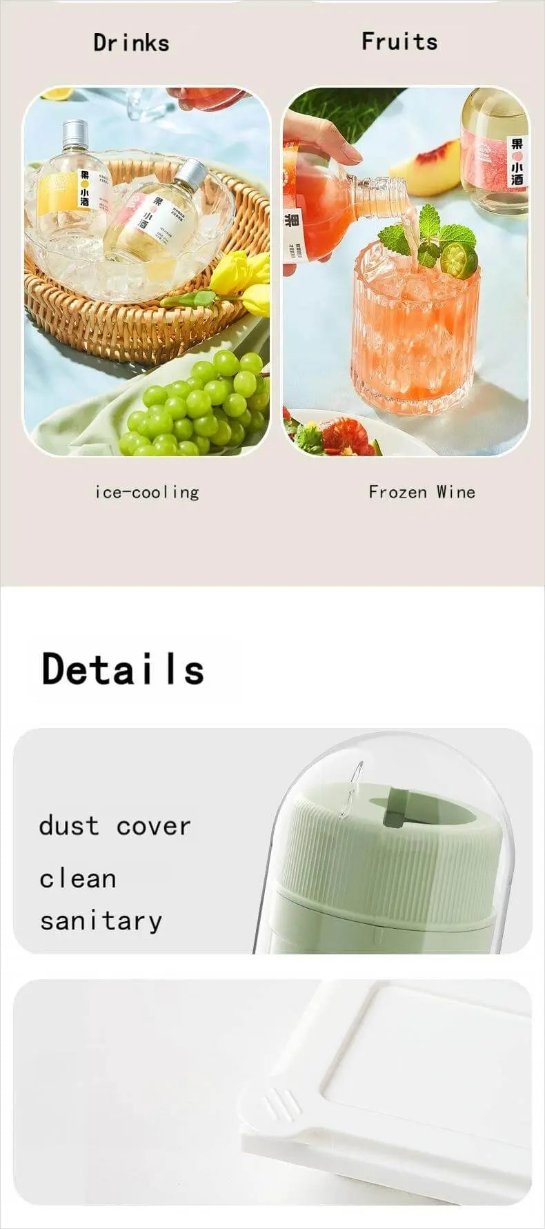 ice cube tray details and use