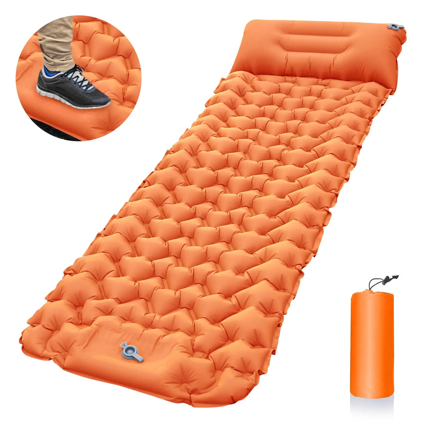 Ultralight Camping Sleeping Mat with Pillow