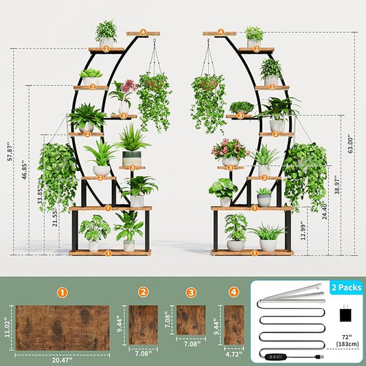 Vertical Stepped Decorative Plant Stand(Minimum order is 100 pieces)