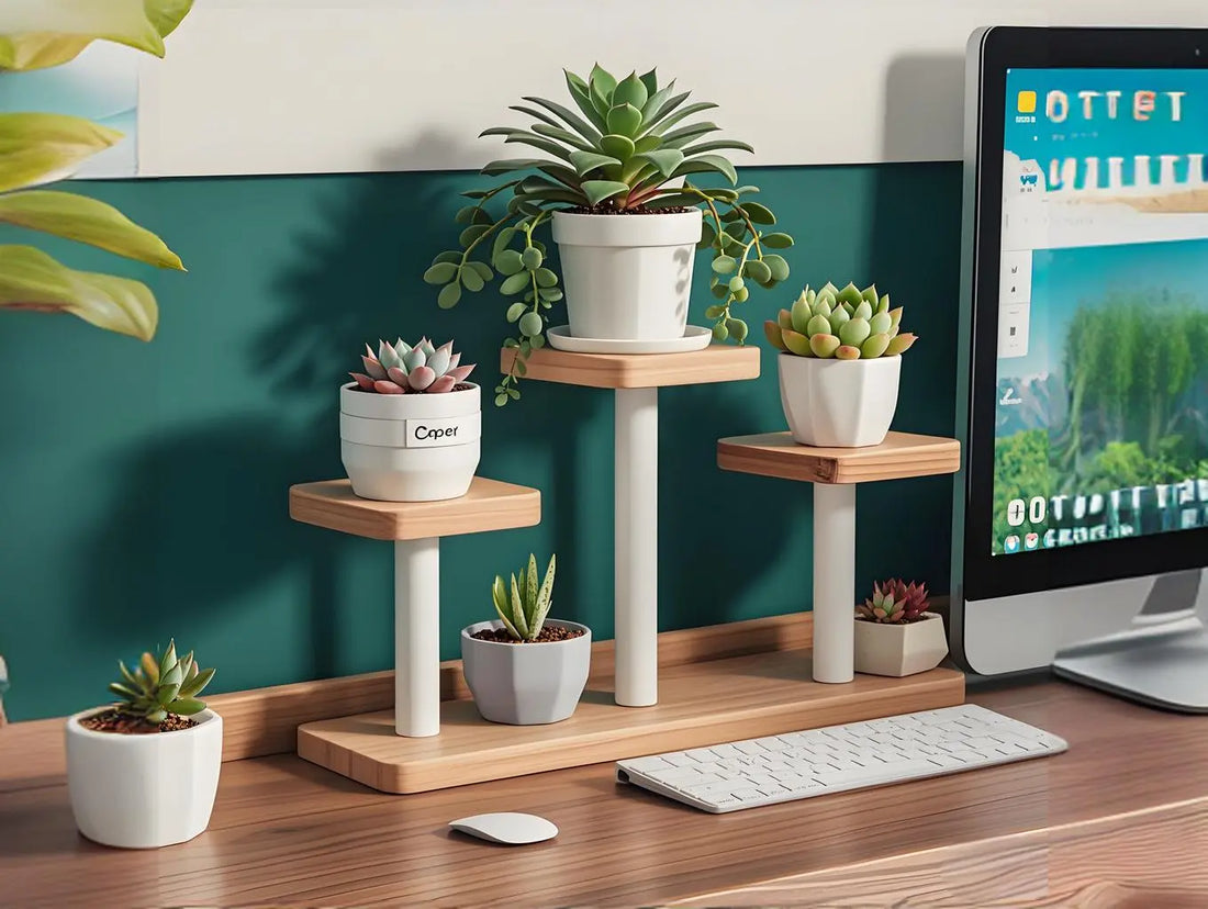 mini desktop plant stands