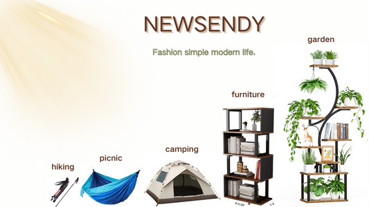NEWSENDY's product collection includes hiking，picnic， camping， furniture， garden， etc