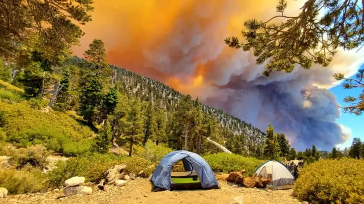 high camp wildfire