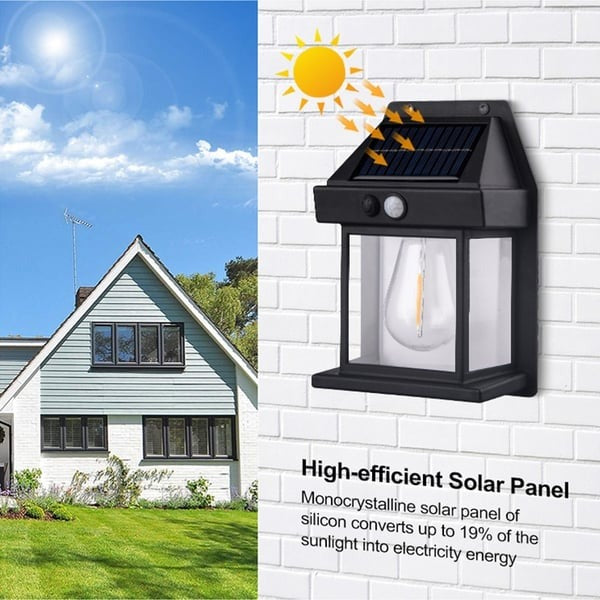 New Outdoor Solar Wall Lamp