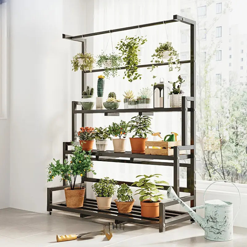 3-Tier_Plant_Stand_with_Hanging