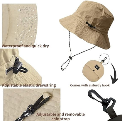 Waterproof Packable Hat for Hiking Outdoor