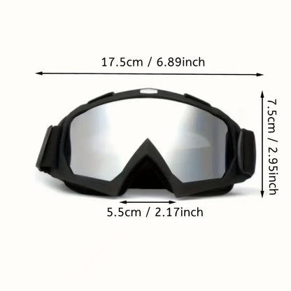 Ski Goggles - Perfect For Motorcycles, Skiing, Mountain Bikes, And Bicycles