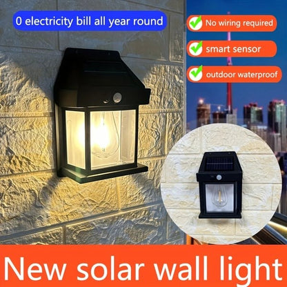 New Outdoor Solar Wall Lamp