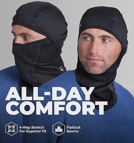 Winter Face Mask - Cold Weather Gear for Skiing & Motorcycle Riding